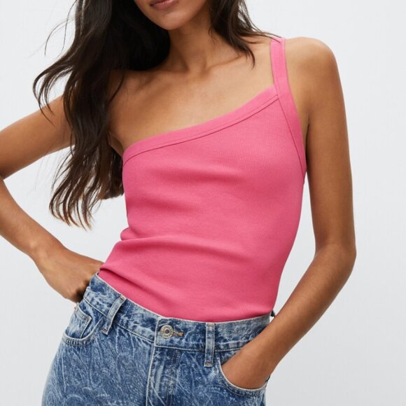 Mango Asymmetric Design Top - Picture 1 of 4